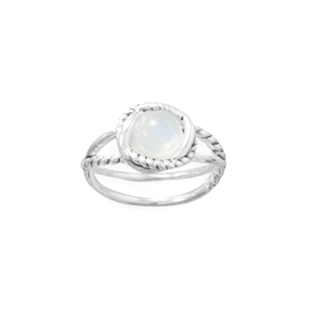 🥰 MOON LIGHT STERLING SILVER RING